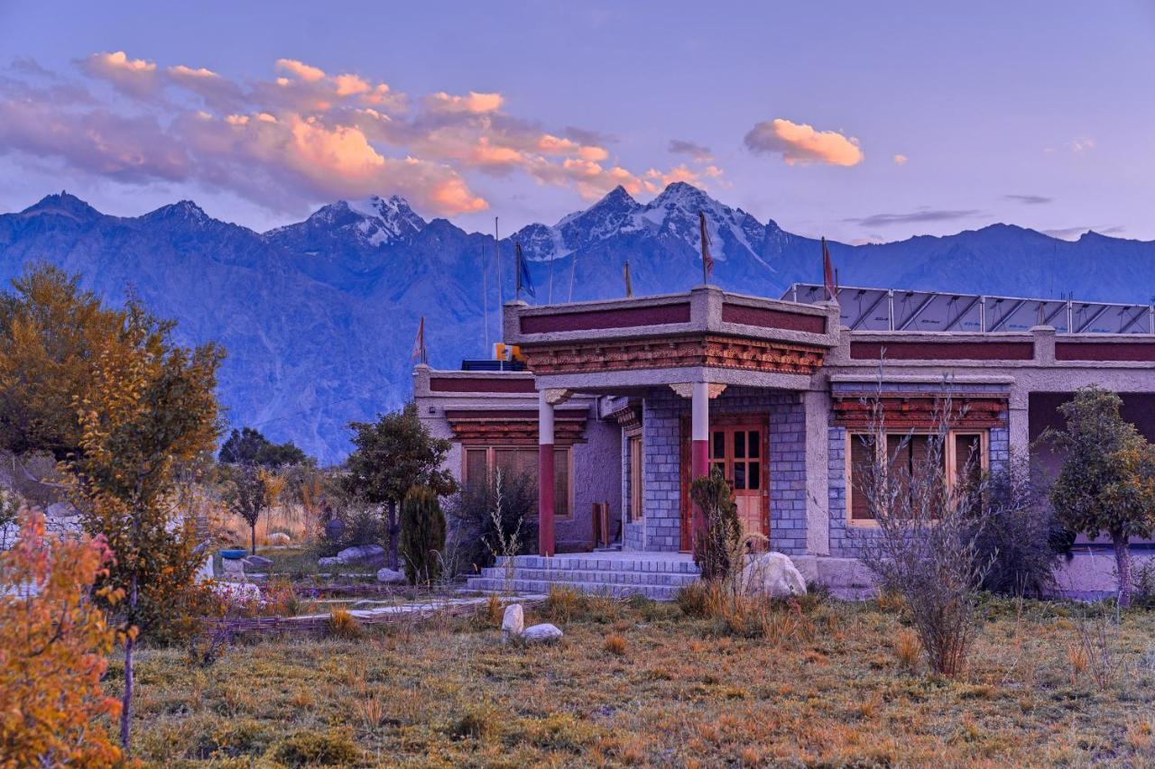 Lchang Nang Retreat-The House Of Trees-Nubra Valley Otel Sumur Dış mekan fotoğraf