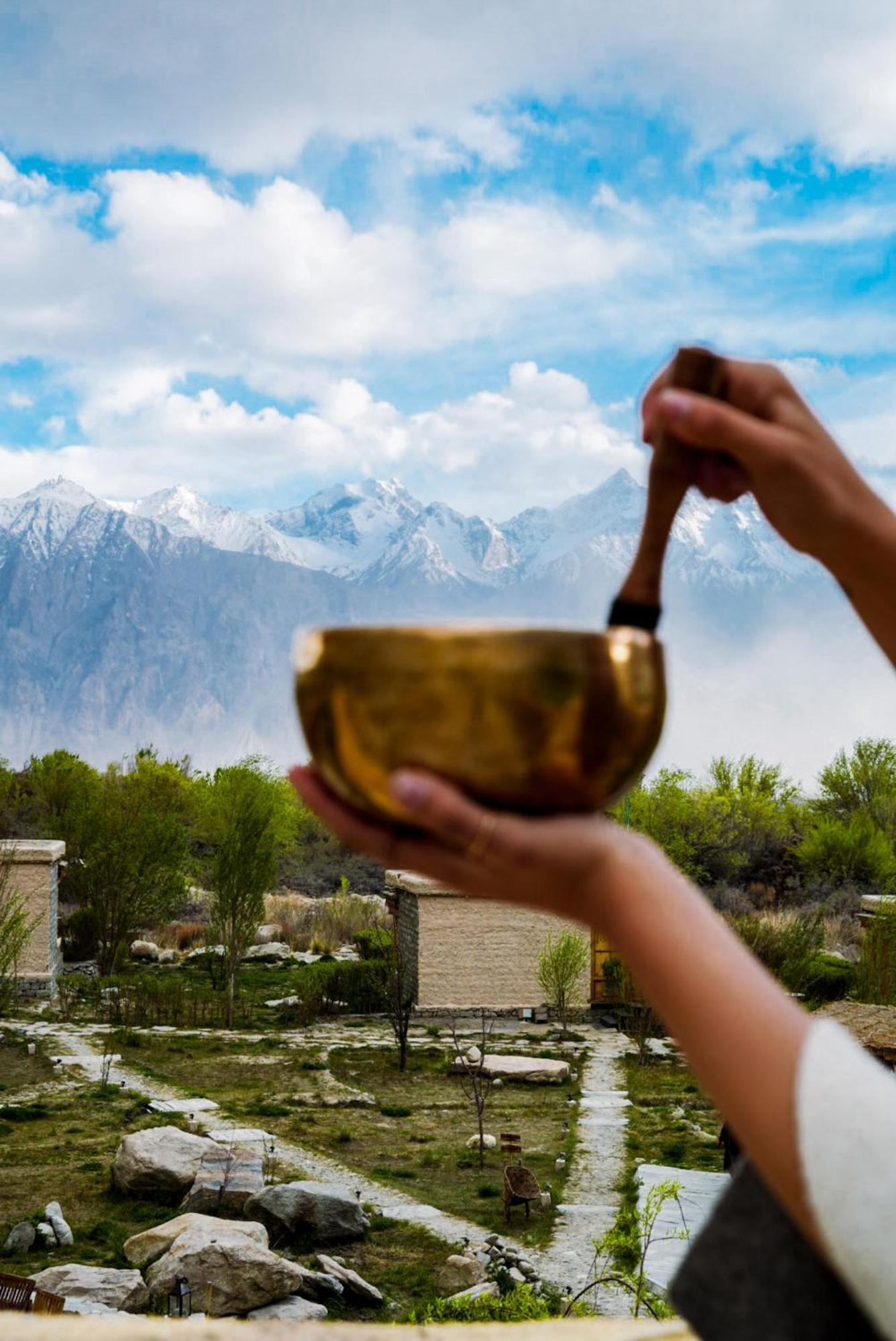 Lchang Nang Retreat-The House Of Trees-Nubra Valley Otel Sumur Dış mekan fotoğraf