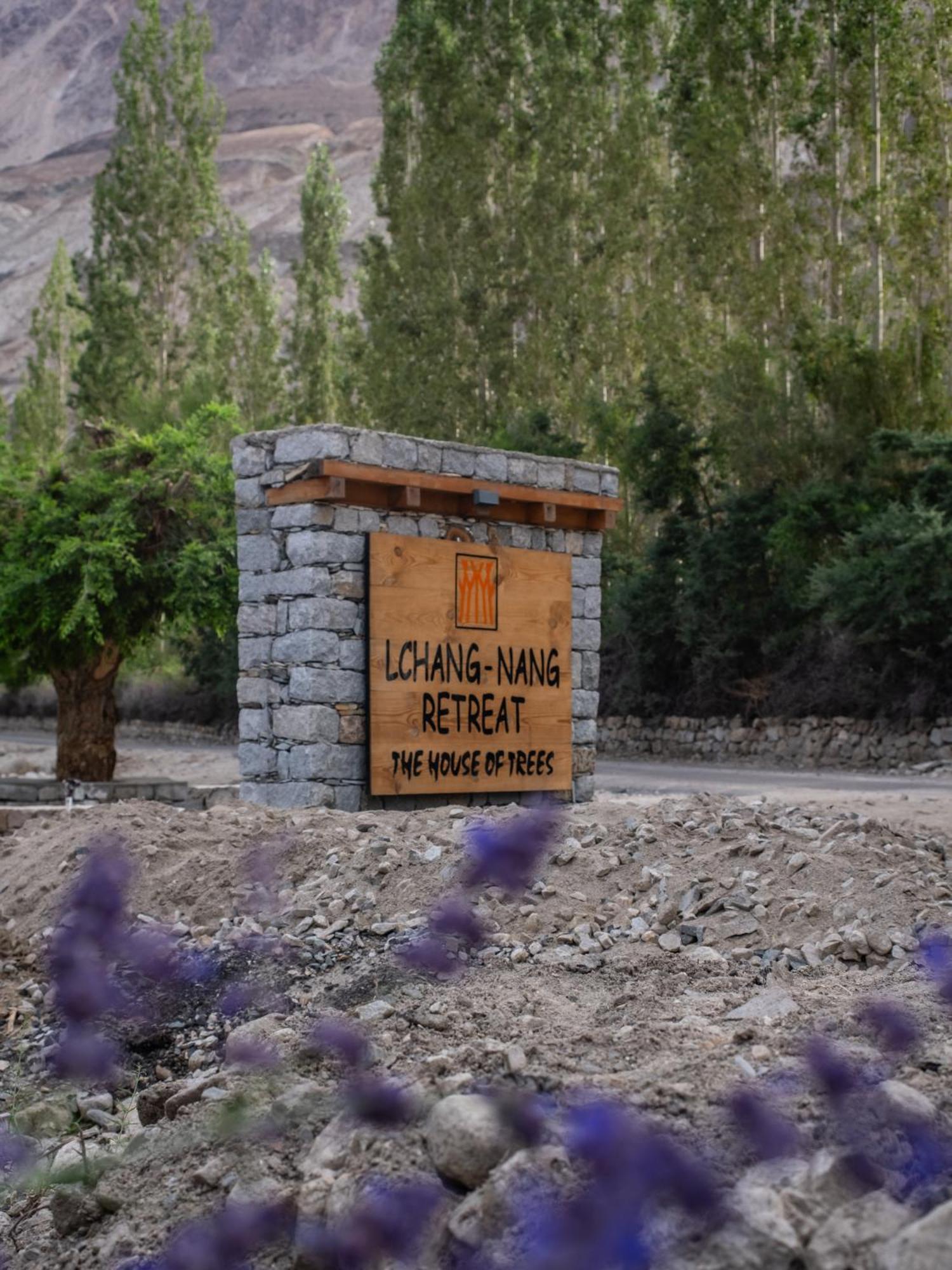 Lchang Nang Retreat-The House Of Trees-Nubra Valley Otel Sumur Dış mekan fotoğraf